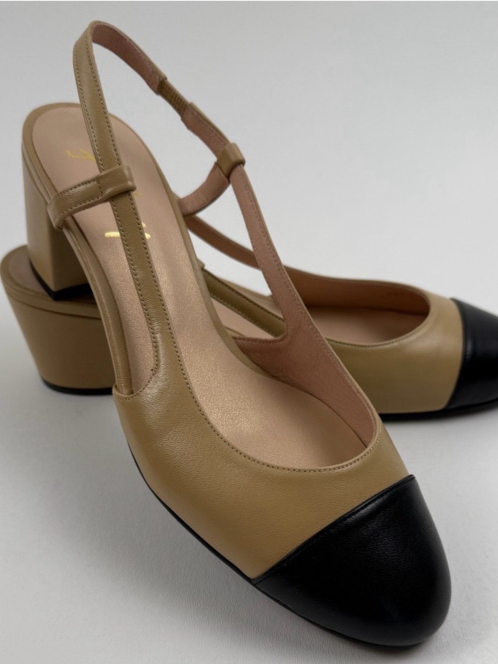 French Sole FS/NY Tuckernuck Slingback Baton Heels